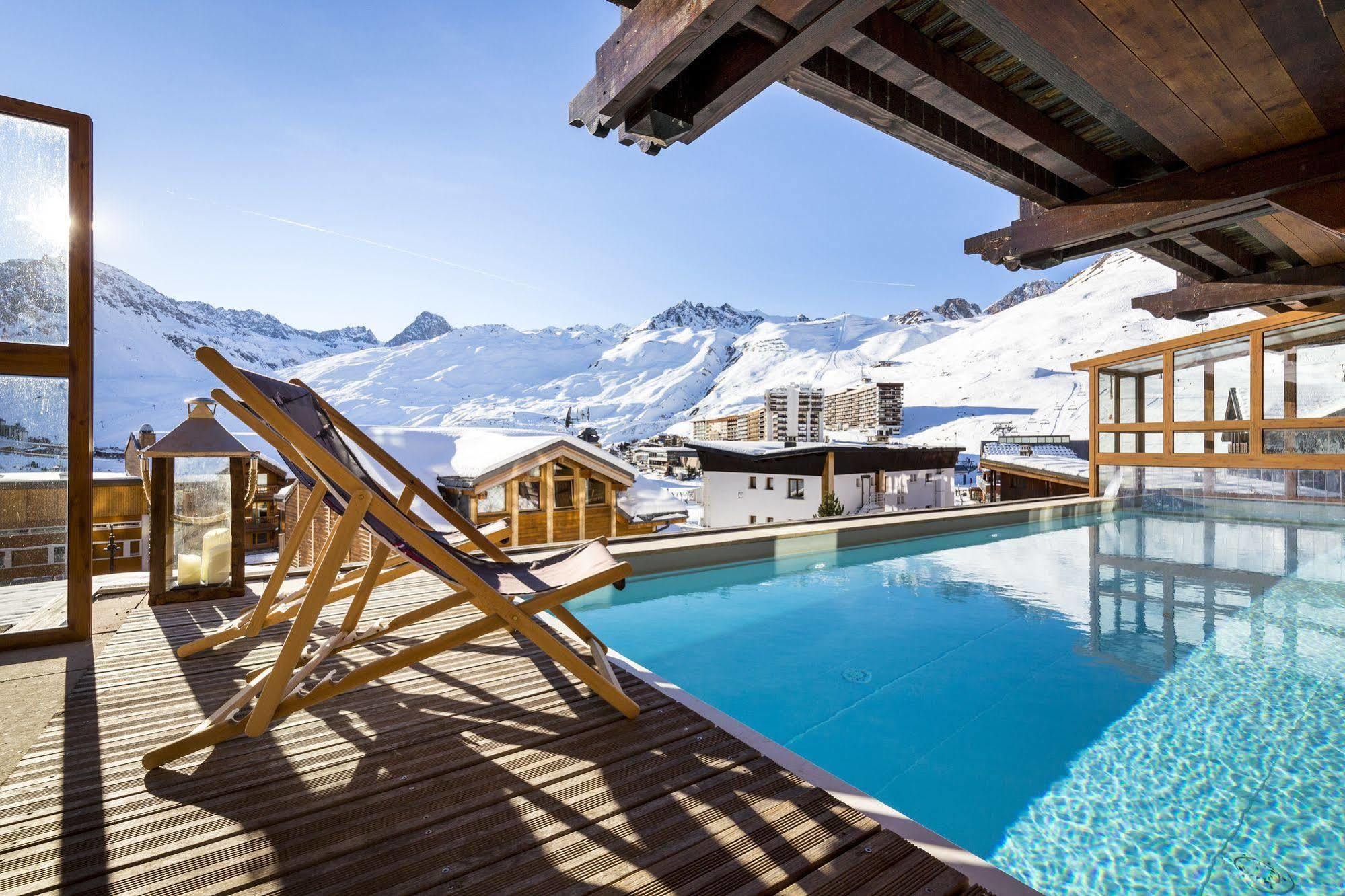 Hotel Les Campanules By Les Etincelles Tignes Exteriér fotografie